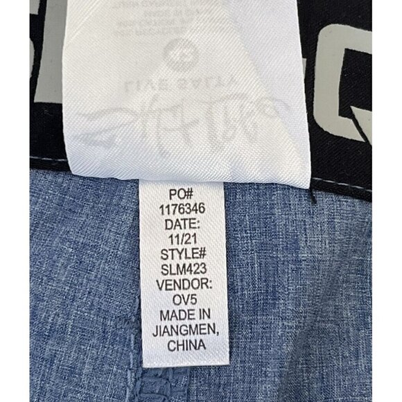 SALT LIFE SLX-QD Blue Transition Hybrid Shorts Men's Sz 42 NWT - Picture 7 of 9